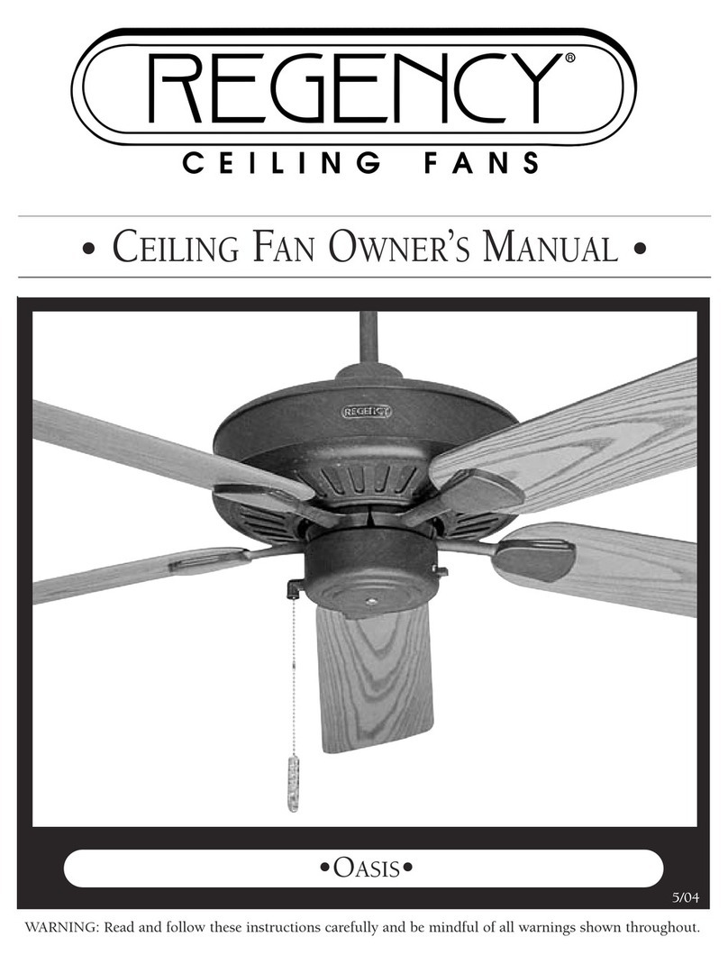 Regency OASIS User manual