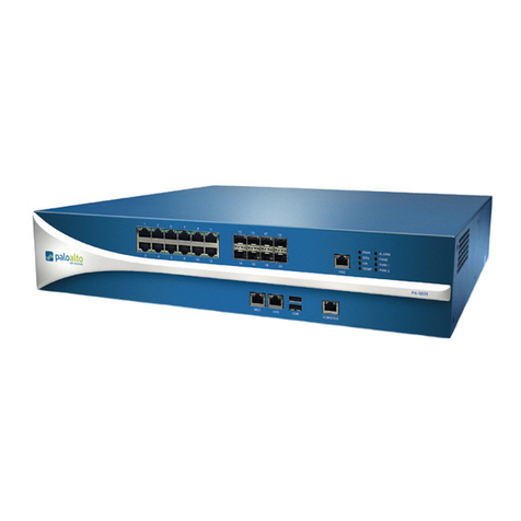 PaloAlto Networks PA-5000 Series Hardware reference guide PaloAlto Networks PA-5000 Series Hardware reference guide