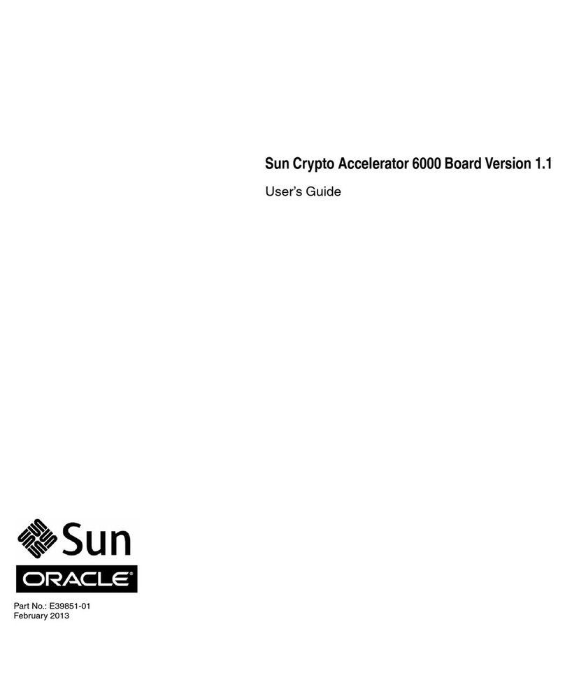 Sun Oracle Crypto Accelerator 6000 Board user guide