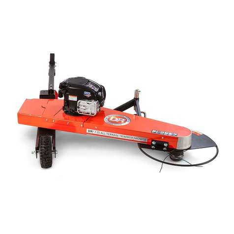DR 7.25 ALL-TERRAIN TRIMMER/MOWER Quick start guide