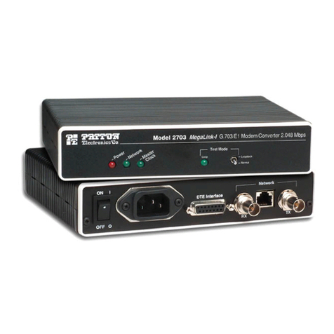 Patton electronics 2703RC User manual