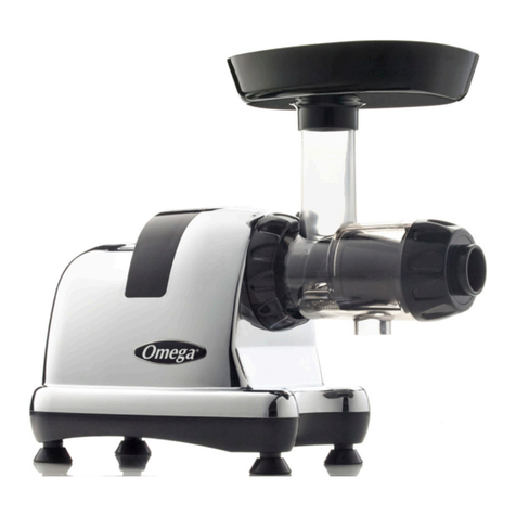 Omega Nutrition Center 8007 User manual