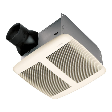 Broan QTR090C User manual