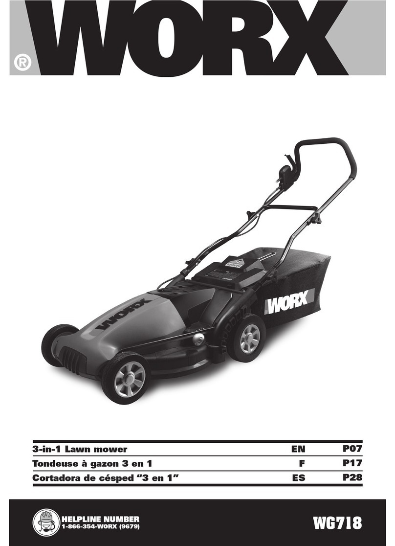 Worx WG71 8 User manual