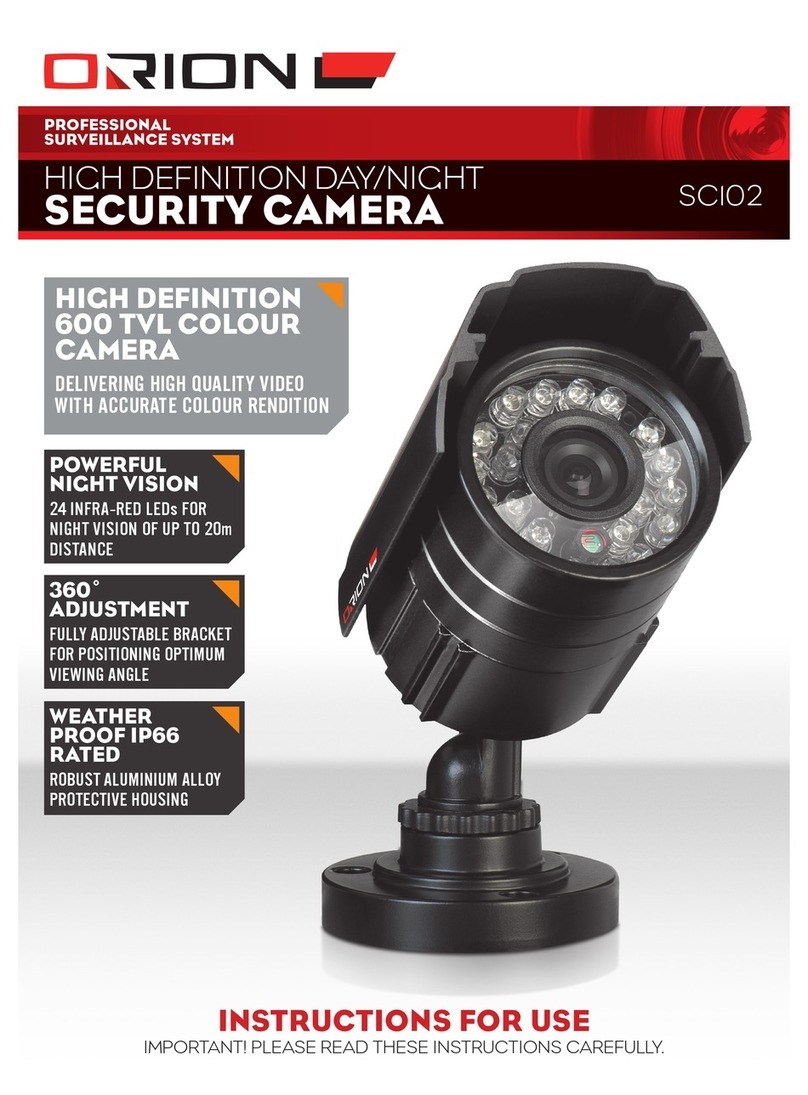 Orion SCI02 User manual