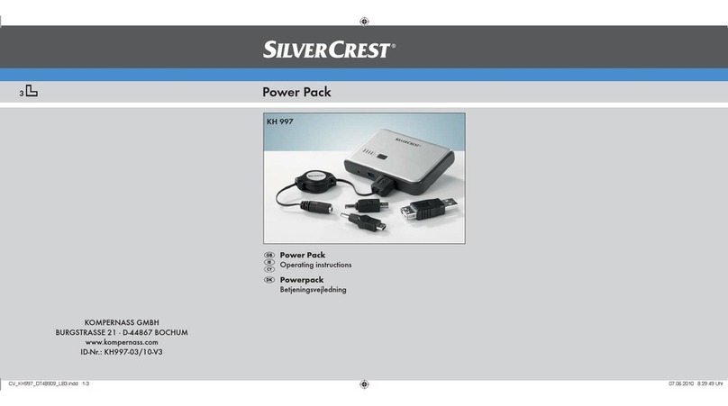 Silvercrest KH 997 User manual