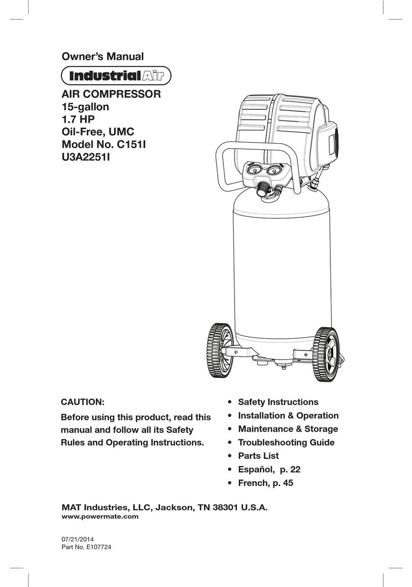 MAT Industries C151I owner's manual
