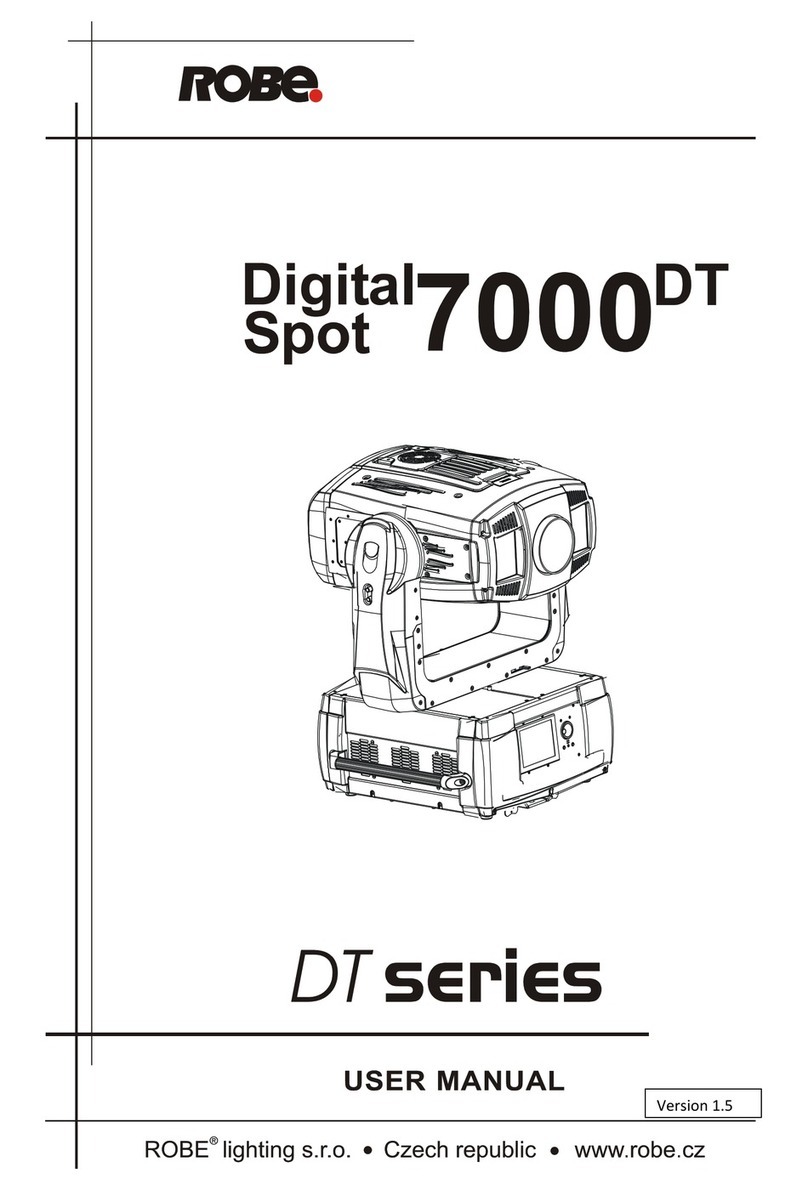 Robe DigitalSpot 7000 DT user manual