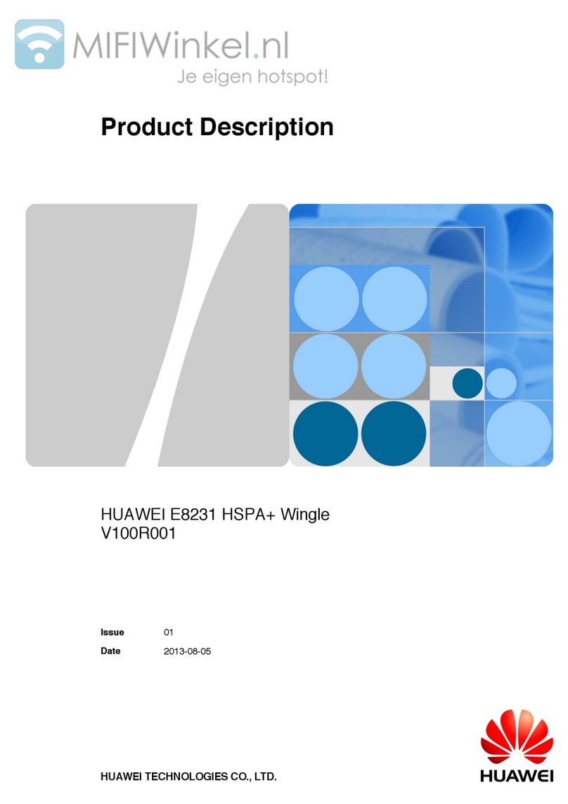 Huawei E8231 Technical specifications