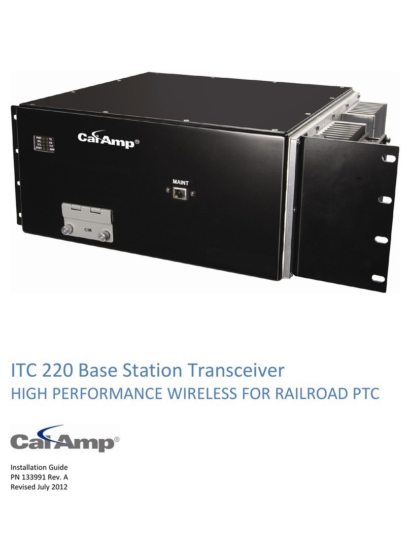 CalAmp ITC 220 User manual