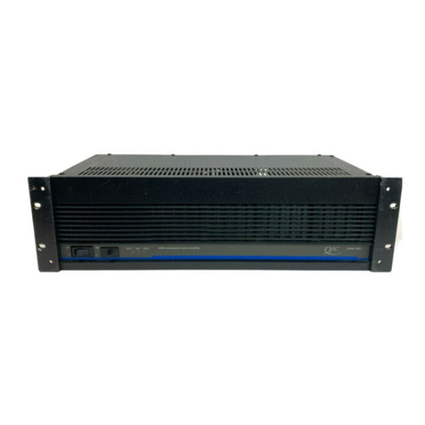 QSC 1100 Operating manual