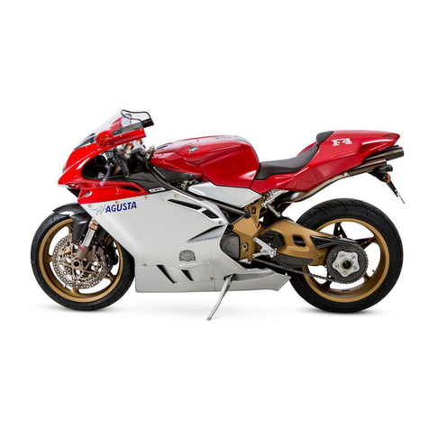 MV Agusta F4 750 Use and maintenance manual