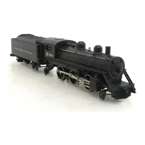 Rail King SANTA FE STEEL RAIL FREIGHT HAULER 2-6-0 operating instructions
