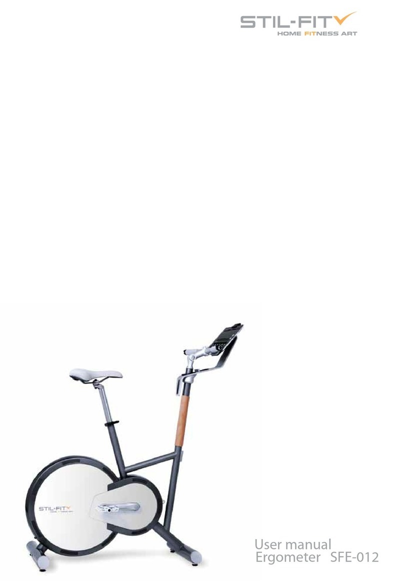 Stil-fit Ergometer SFE-012 user manual