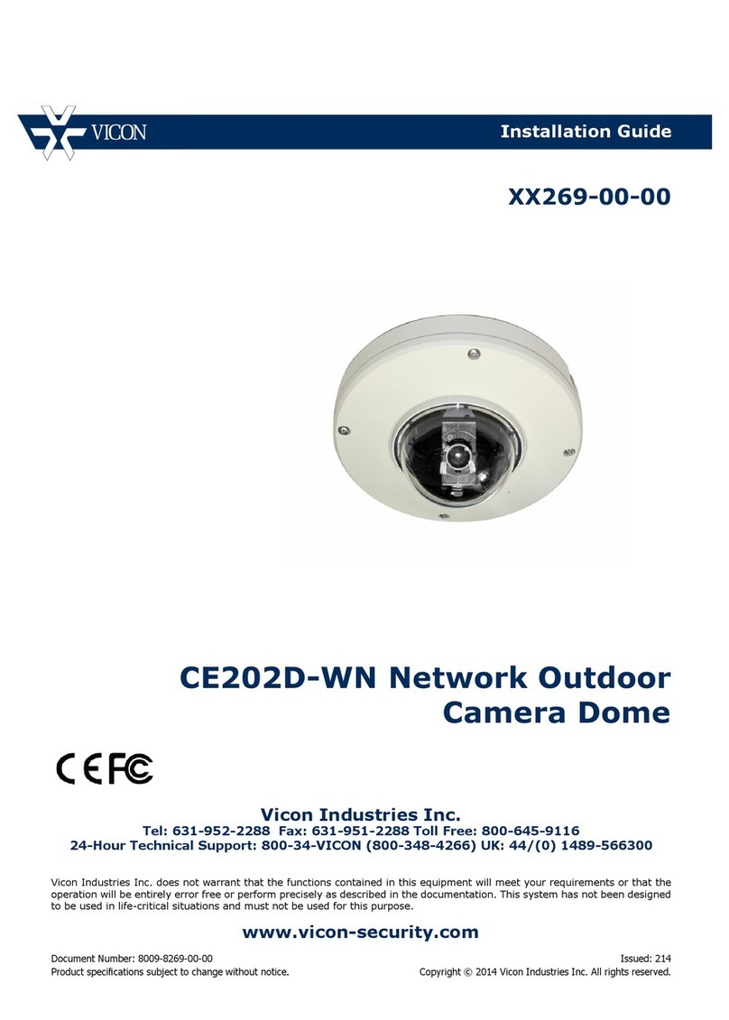 Vicon CE202D-WN User manual Vicon CE202D-WN User manual
