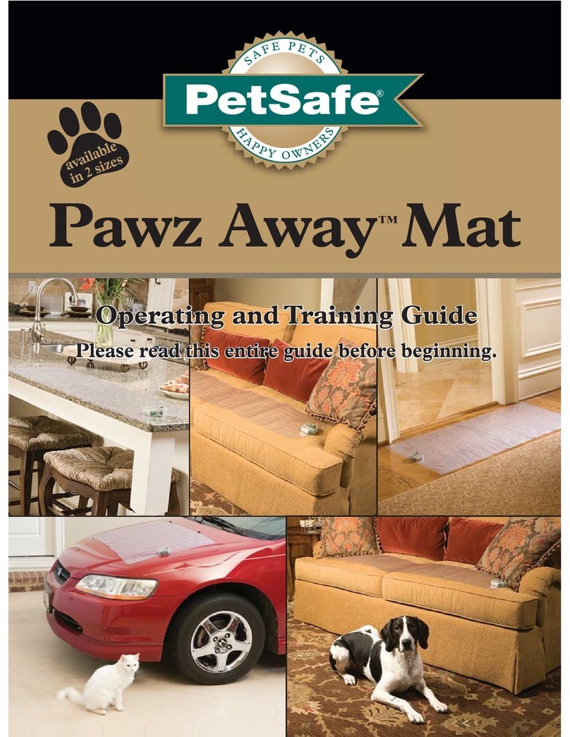 Petsafe Pawz Away Mat Setup guide