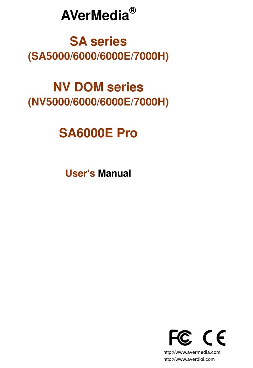 Avermedia SA5000 user manual