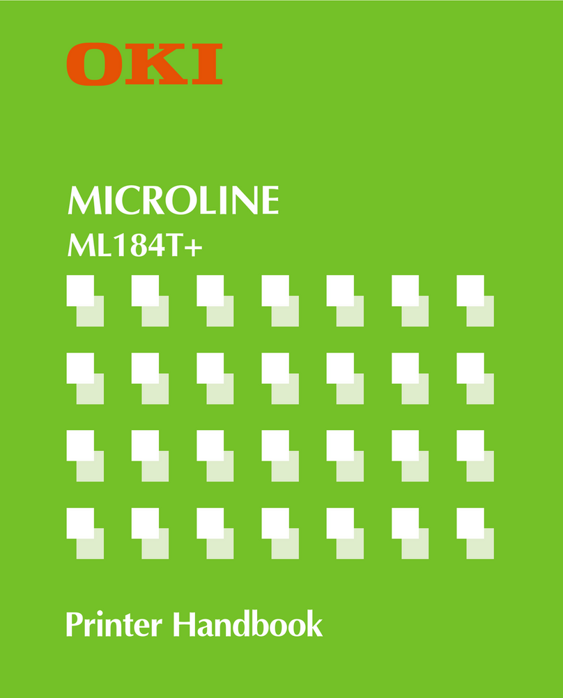 Oki Microline Ml184T+ User manual