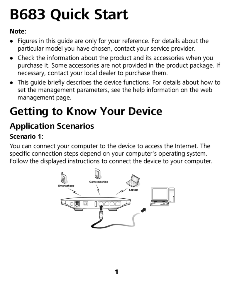 Huawei B683 User manual