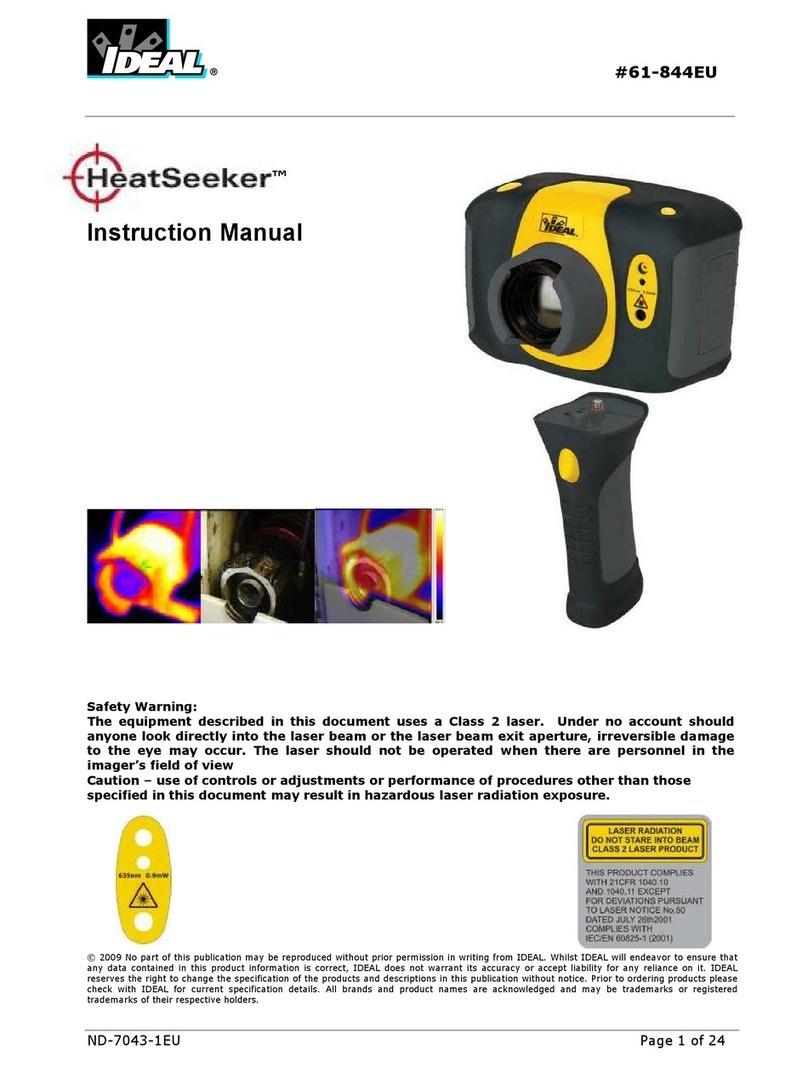 IDEAL HeatSeeker 61-844EU instruction manual