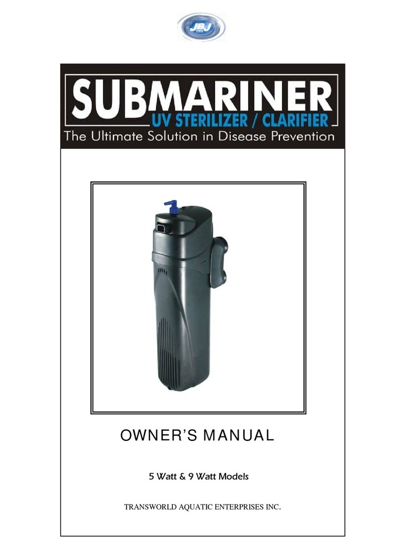 JBJ Submariner UV-5 owner's manual JBJ Submariner UV-5 owner's manual