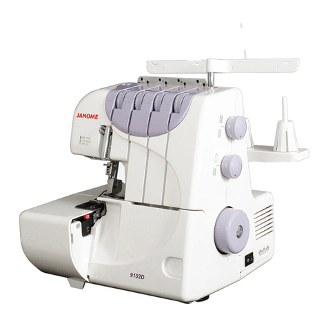 Janome 9102D - User manual
