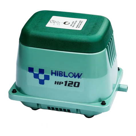 HIBLOW hp-40 instruction manual
