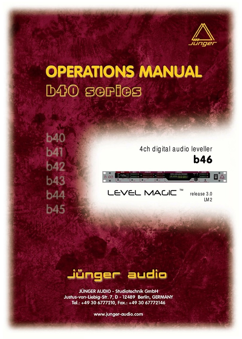 junger b40 User manual