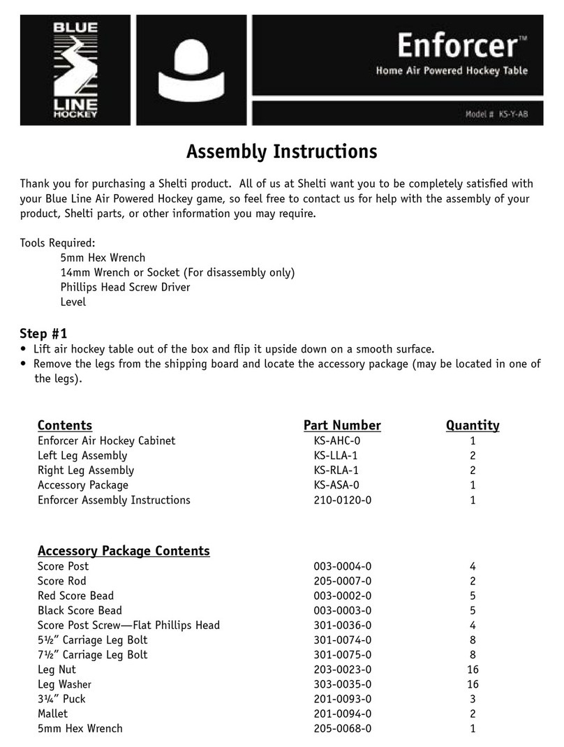 Shelti Enforcer Assembly instructions