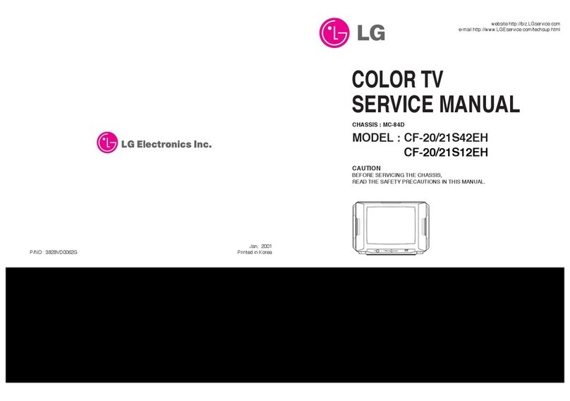 LG CF-20/21S42EH User manual