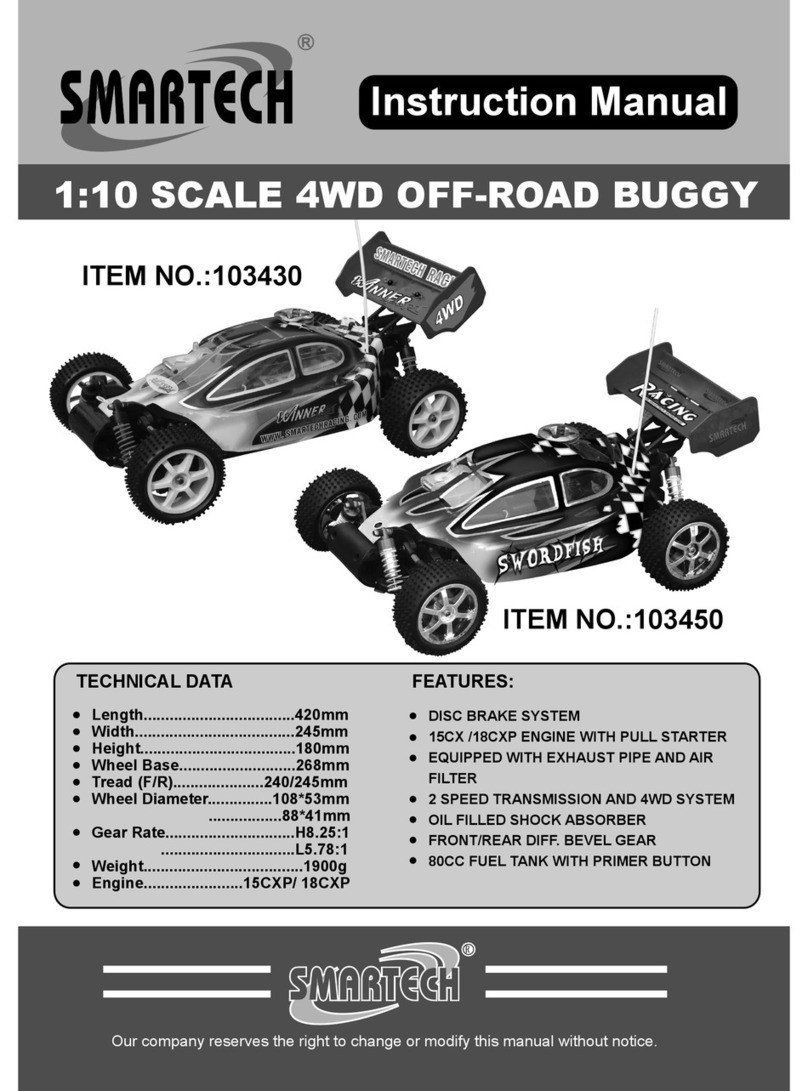 Smartech 1:10 SCALE 4WD OFF-ROAD BUGGY User manual