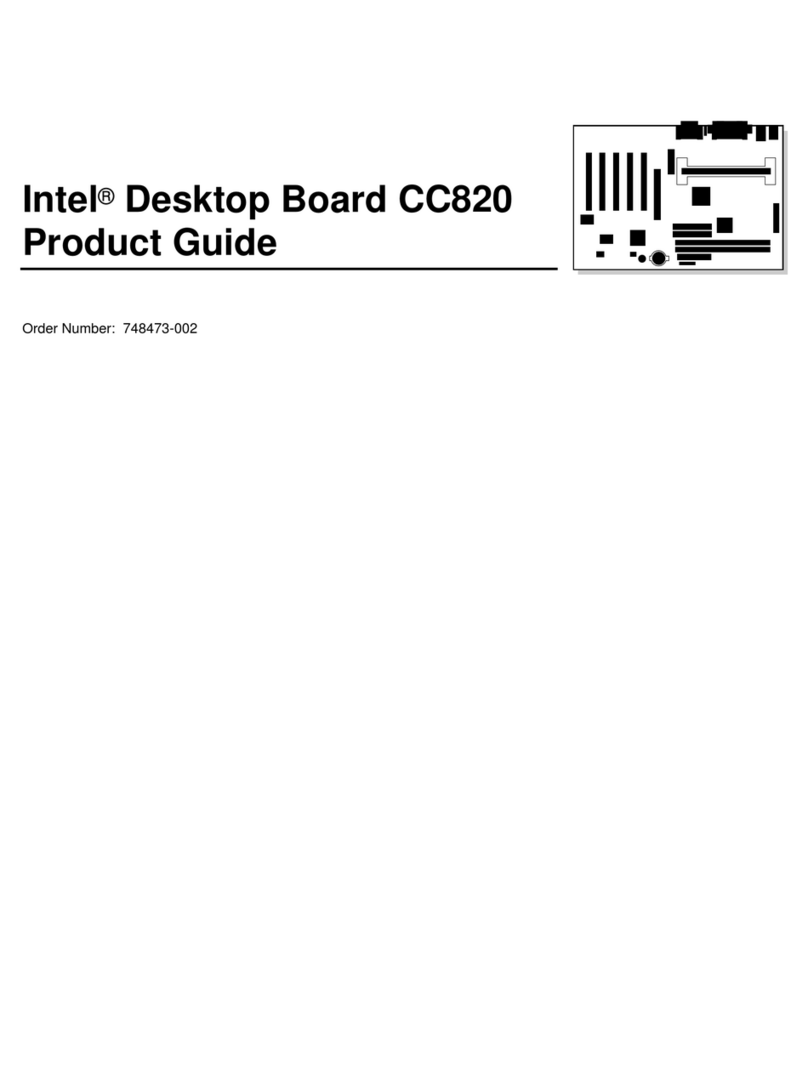 Intel cc820 User manual
