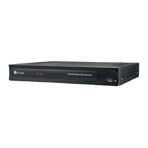 Hi-view H.264 4CH Digital Video Recorder User manual
