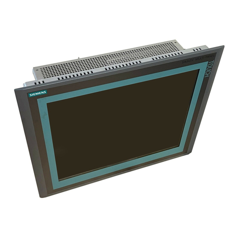 Siemens Simatic MP 377 User manual