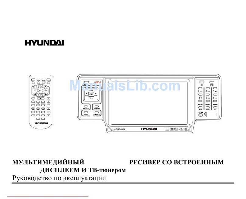 Hyundai Excellence H-CMD4001 instruction manual