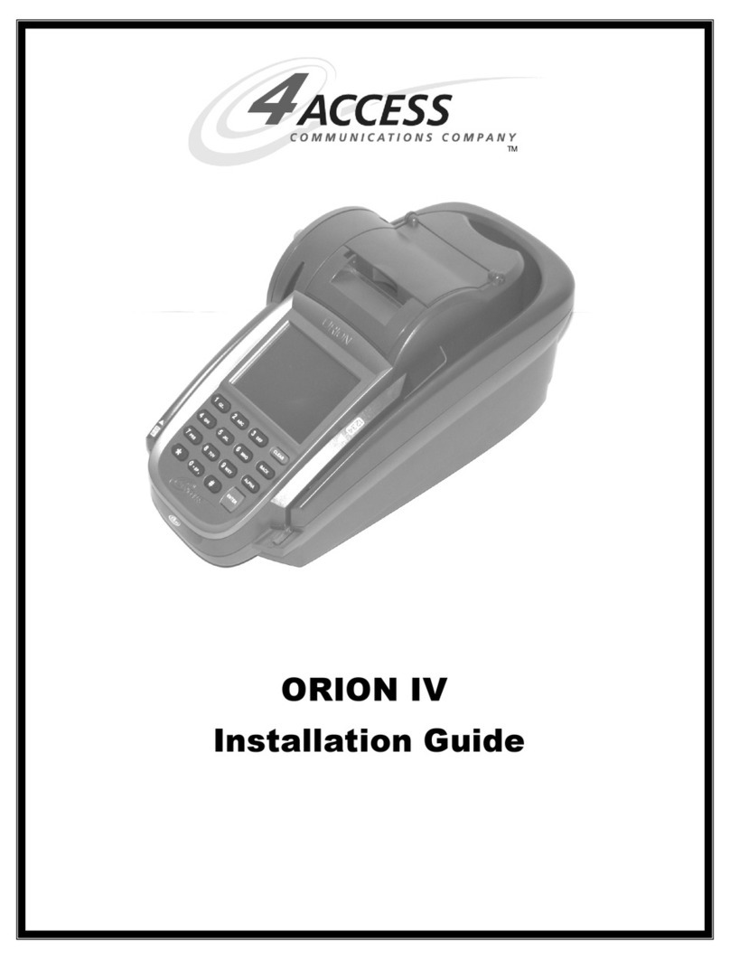 4Access Orion IV installation guide