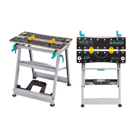 Wolfcraft Clamping table 6179 User manual