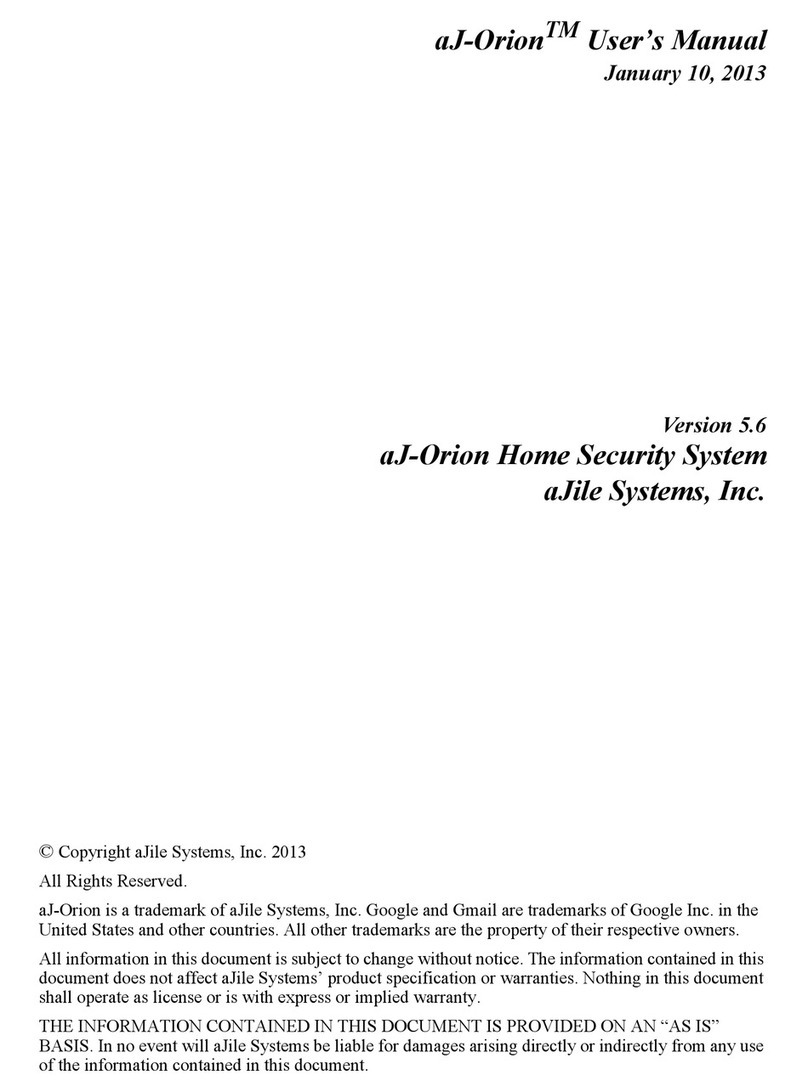 aJile Systems aJ-Orion user manual