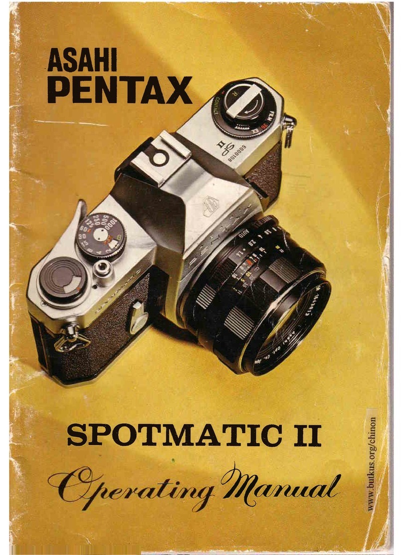 ASAHI Spotmatic II User manual