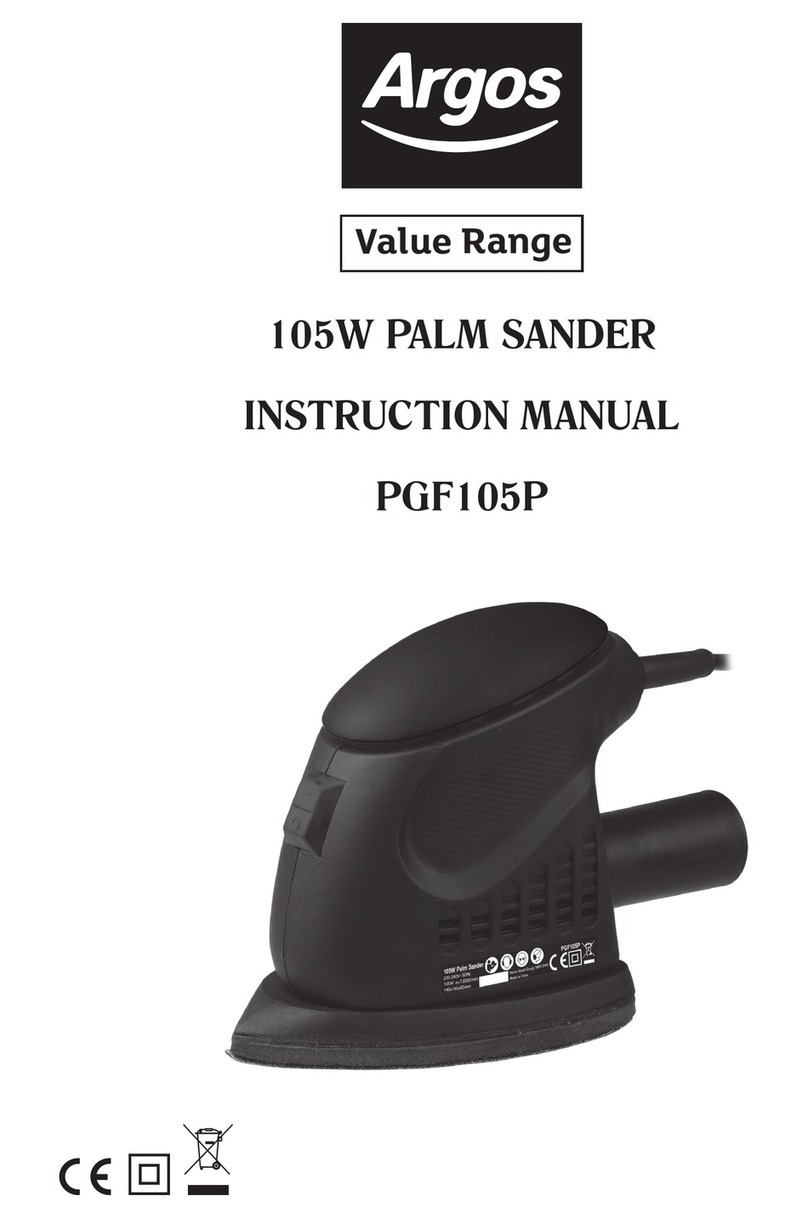 Argos PGF105P instruction manual