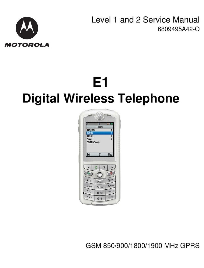Motorola ROKR E1 User manual Motorola ROKR E1 User manual