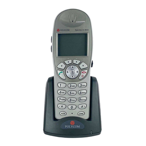 Polycom SpectraLink 8020 User manual