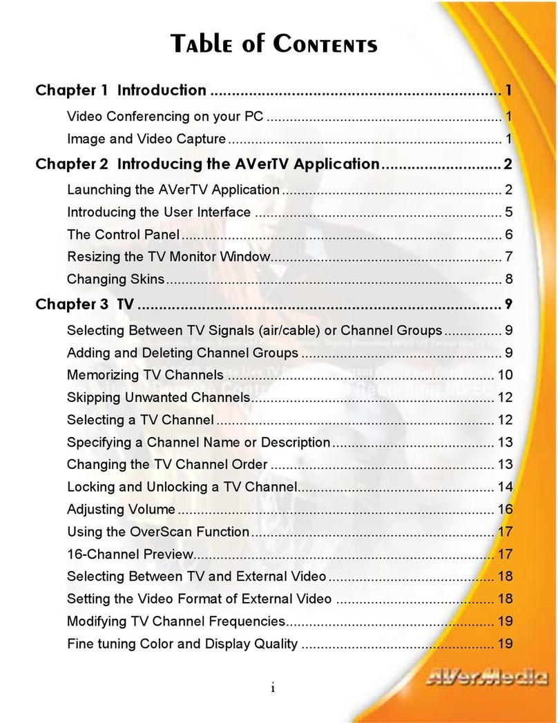 Avermedia AVerTV series User manual