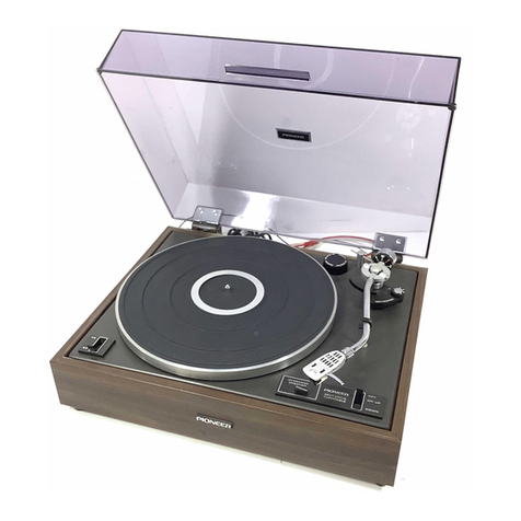 Pioneer PL-12D User manual