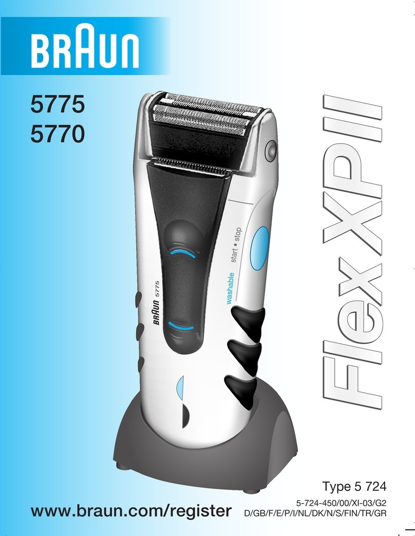 Braun FlexXPII 5775 User manual
