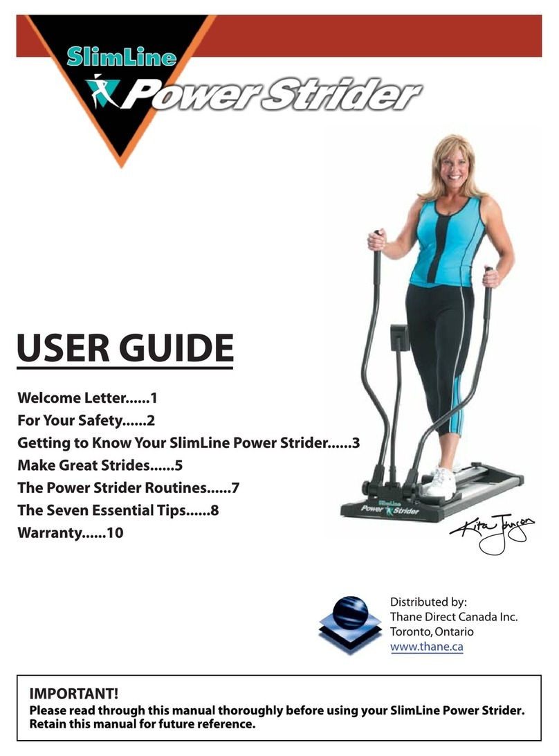 SlimLine Power Strider user guide