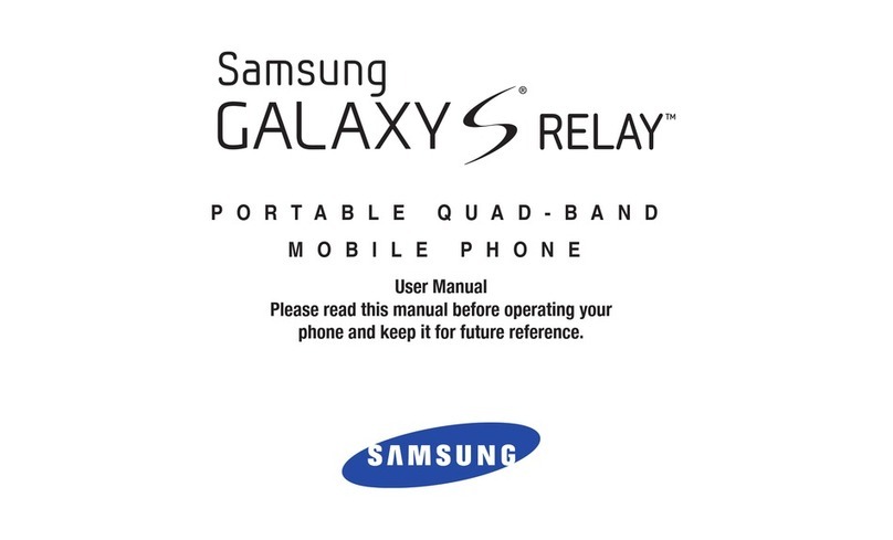 Samsung Galaxy S Relay User manual Samsung Galaxy S Relay User manual