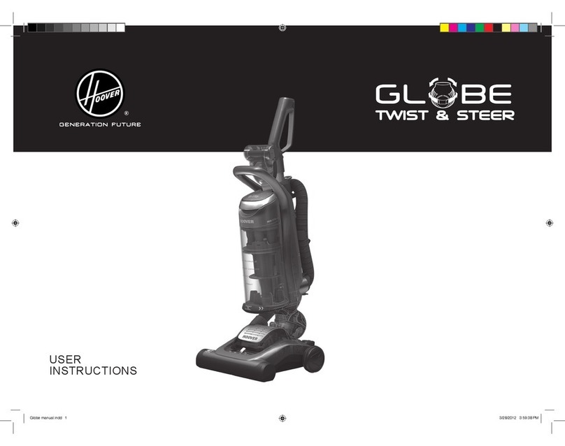 Hoover Globe User instructions