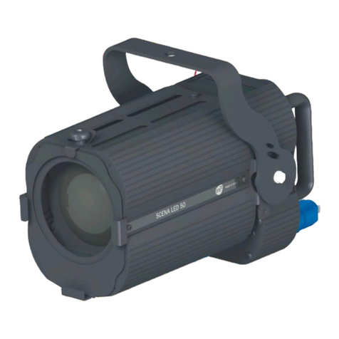 DTS SCENA COMPACT LED 50 user manual