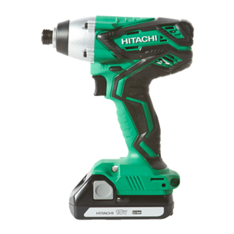 Hitachi WH 18DGL Troubleshooting guide